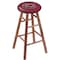 Holland Bar Stool Co Maple Counter Stool, Medium Finish, South Carolina Seat RC24MSMed - alternate 1